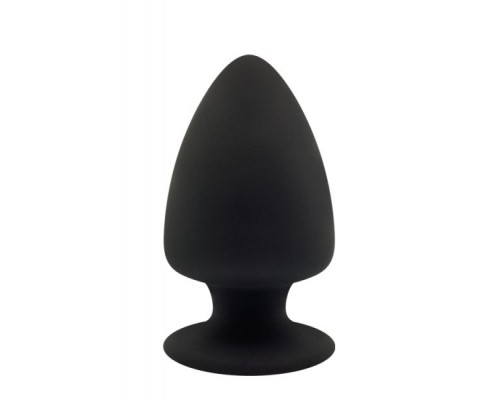 Анальная пробка PREMIUM SILICONE PLUG L BLACK