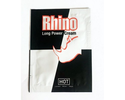 Продлевающий крем Rhino Long power Cream (пробник), 3 мл