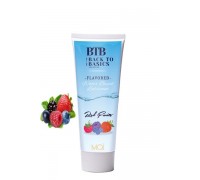 Лубрикант с ароматом ягод BTB WATERBASED RED FRUITS 75ML