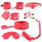 Набор для БДСМ игр Bondage Gear Set,Red