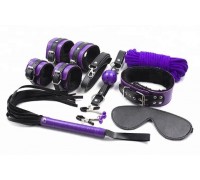 Набор BDSM Set Defiant, Black&Purple