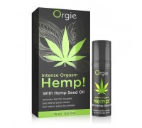 Усилитель оргазма "Intense Orgasm Hemp" с маслом каннабиса Orgie