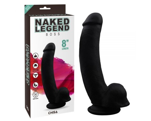 Фаллоимитатор Naked Legend Boss, Black