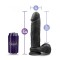 Фаллоимитатор киберкожа AU NATUREL BOLD MASSIVE 9INCH DILDO