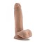 Фаллоимитатор с двойной плотностью AU NATUREL 7INCH SENSA FEEL DILDO LATIN