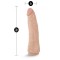 Реалистичная насадка для страпона LOCK ON 7.5INCH REALISTIC LOCK ON DILDO