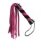 Плетка из замши мини FLOGGER BLACK/PINK