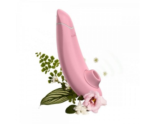 Бесконтактный клиторальный стимулятор Womanizer Premium ECO из био материалов, PINK