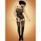 Комбинезон Obsessive Bodystocking F204 black XL/XXL