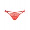 Трусики Obsessive Intensa double thong cherry tomato S/M