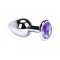 Анальная пробка Metall Ligth Violet, S