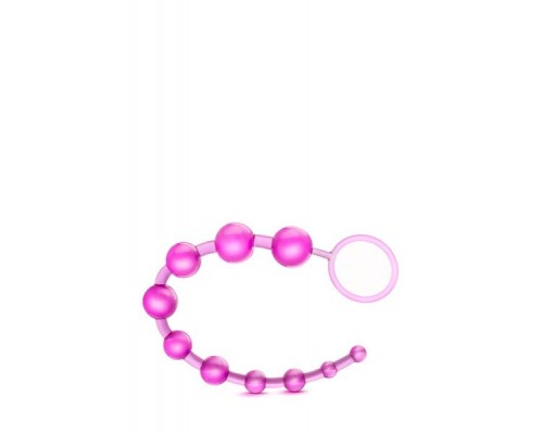 Анальная цепочка B YOURS BASIC BEADS PINK