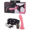 Страпон женский с пультом управления Seven Creations DILDO STRAP-ON PINK