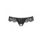 Трусы Laluna crotchless panties black L/XL - MINI