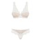 Комплект Obsessive 853-SET-2 set 2-pcs white S/M