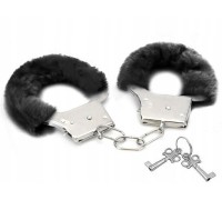 Наручники с мехом Fur Love Cuffs, Black