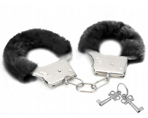 Наручники с мехом Fur Love Cuffs, Black