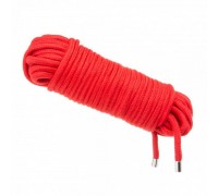 Веревка для бондажа LOVE ROPE Red , 20 м