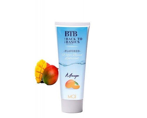 Лубрикант с ароматом манго BTB WATERBASED MANGO 75ML