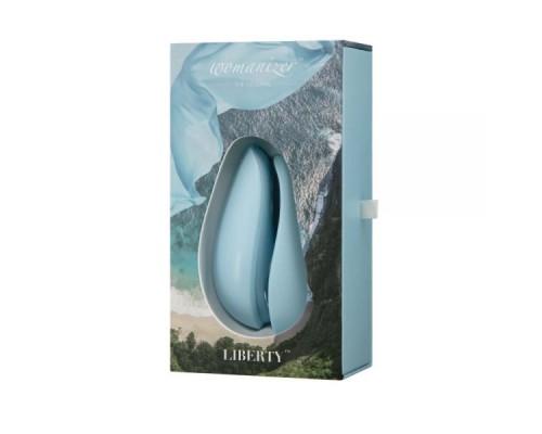 Бесконтактный стимулятор клитора Womanizer Liberty Powder Blue