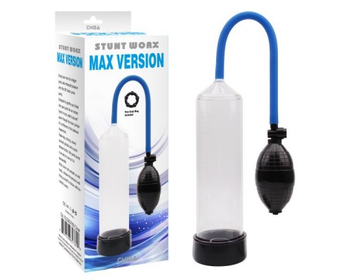 Помпа Max Version Penis Pump, Clear