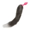 Анальная пробка Silicone с хвостом Енот, Raccoon Tail S