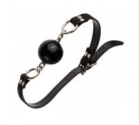 Кляп  силикон на цепочке  Loveshop BLK BREATHABLE BALL GAG