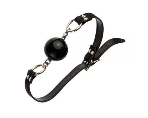 Кляп  силикон на цепочке  Loveshop BLK BREATHABLE BALL GAG