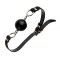 Кляп  силикон на цепочке  Loveshop BLK BREATHABLE BALL GAG