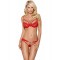 Комплект Obsessive 829-SET-3 SET S/M красный