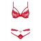 Комплект Obsessive 829-SET-3 SET S/M красный