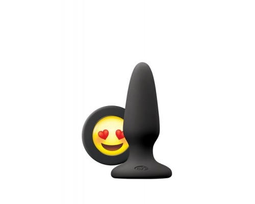 Анальная пробка MOJIS ILY MEDIUM BLACK