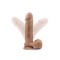 Фаллоимитатор с двойной плотностью AU NATUREL 9.5INCH DILDO MOCHA