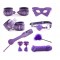 Набор для БДСМ игр Bondage Restraints Set, Purple