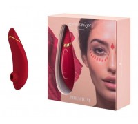 Бесконтактный Клиторальный Стимулятор Womanizer Premium, Red