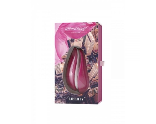 Бесконтактный массажер клитора Womanizer Liberty Red Wine