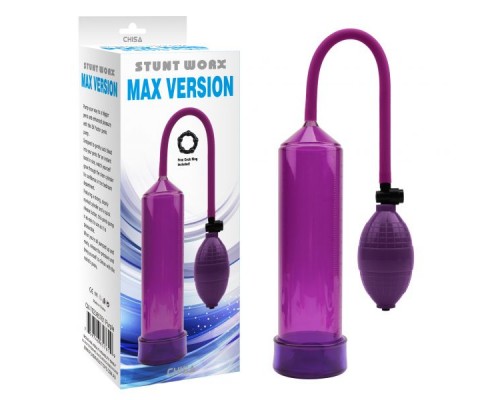 Помпа Max Version Penis Pump, Purple