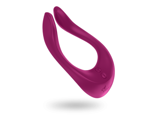 Вибромассажер для двоих SATISFYER PARTNER MULTIFUN 2 BERRY