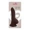 Фаллоимитатор киберкожа с хребтом ALL TIME FAVORITES BENDABLE DILDO BROWN