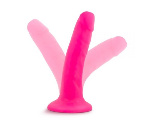 Фаллоимитатор NEO 6INCH DUAL DENSITY COCK NEON PINK