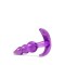 Анальный плаг B YOURS TRIPLE BEAD ANAL PLUG PURPLE