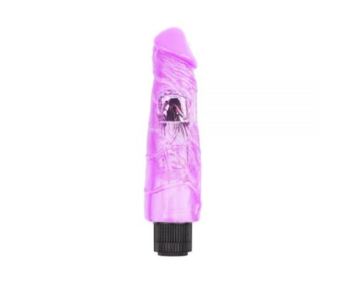 Вибратор фиолетовый Hi-Rubber 9 Dildo 20см/5см Chisa