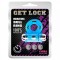 Эрекционное кольцо с вибропулей GET LOCK Blue