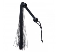 Плетка SILICONE FLOGGER WHIP BLACK