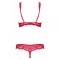 Комплект Obsessive 853-SET-3 2 pcs set red S/M