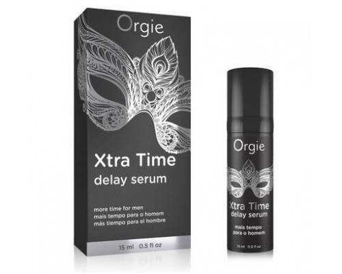 Сыворотка-пролонгатор акта «X-TRA TIME» Delay Serum, 15 мл Orgie