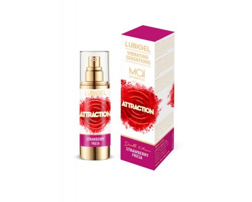 Жидкий вибратор MAI LUBIGEL LIQUID VIBRATOR STRAWBERRY