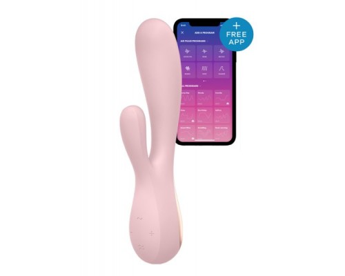 Вибромассажер кролик SATISFYER MONOFLEX PINK