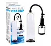 Помпа с эрекционным кольцом Chisa Peins Pump Black