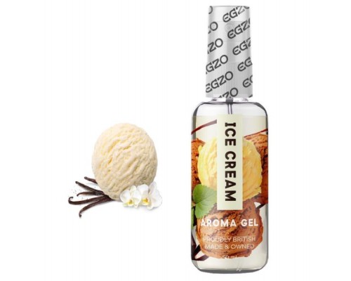 Съедобный гель-лубрикант EGZO AROMA GEL - Ice Cream, 50 мл